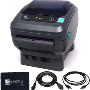 Zebra ZP 450 Gray Thermal Label Printer